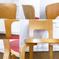 アルテック artek チェア66 CHAIR66 ダイニングチェア レッドリノリウム ビンテージ アルヴァ・アアルト フィンランド 北欧家具 ◎