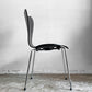 フリッツハンセン Fritz Hansen セブンチェア ダイニングチェア カラードアッシュ ブラック アルネ・ヤコブセン 北欧 デンマーク 定価￥75,680- 美品 A ■