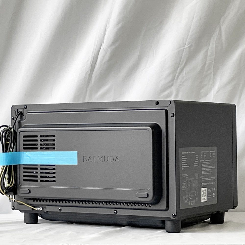 バルミューダ BALMUDA ザ・レンジ The Range S 電子レンジ 900W KRN01JP ブラック H29.5㎝ 取扱説明書＆箱付き 未使用品 ◇