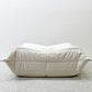 リーンロゼ ligne roset トーゴ パフ オットマン ウルトラスエード ホワイト ミッシェルデュカロワ Michel Ducaroy フランス家具 ●