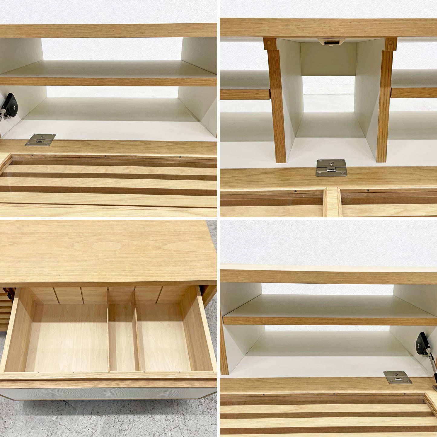 カーフ karf プラット Platt オーク材 テレビボード AVボード W200cm ナチュラルモダン 広松木工 〓