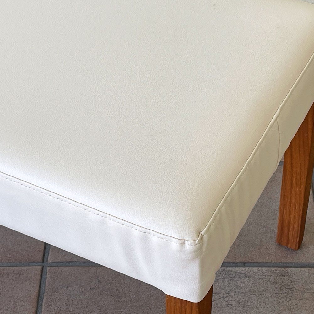 カリモク karimoku CU03 ダイニングベンチ W120cm ウォールナット 合成皮革 モダンデザイン ◇