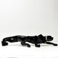 カレ KARE Deco Figurine Black Cat 90 オブジェ ブラック ハイグロス ネコ ヒョウ パンサー 廃番 ●