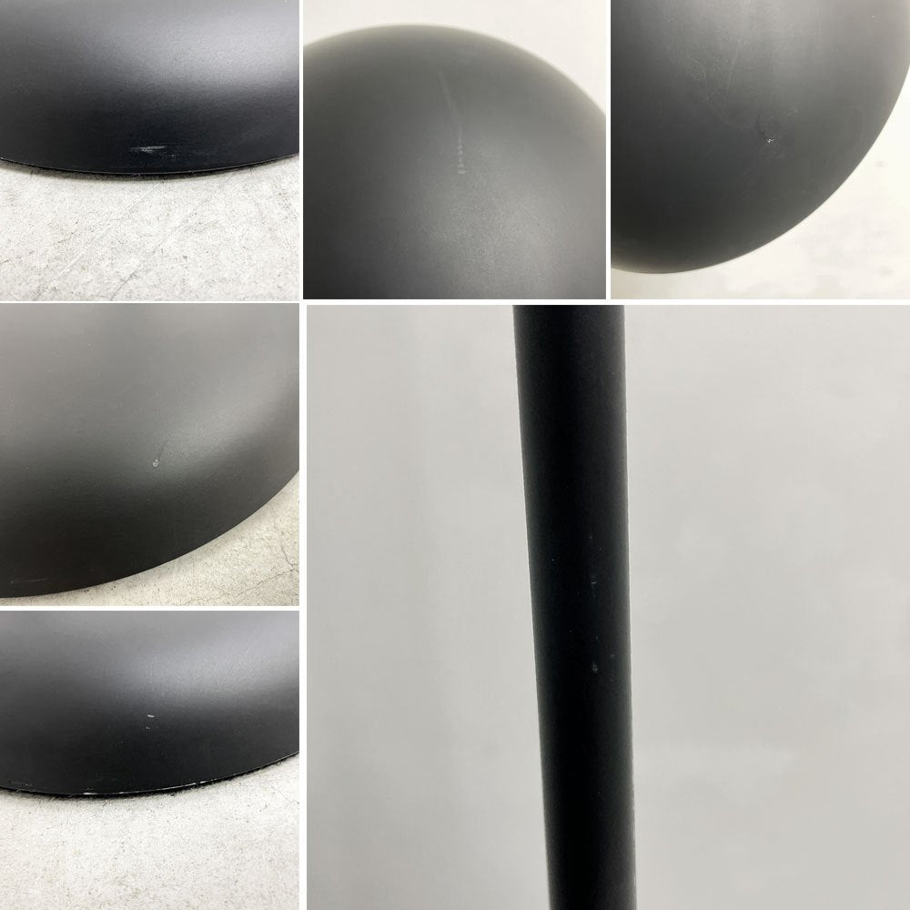 フリッツハンセン Fritz Hansen カイザーイデル KAISER IDELL フロアランプ 6556-F マットブラック スチール クリスチャン・デル 北欧 定価￥159,280- ●