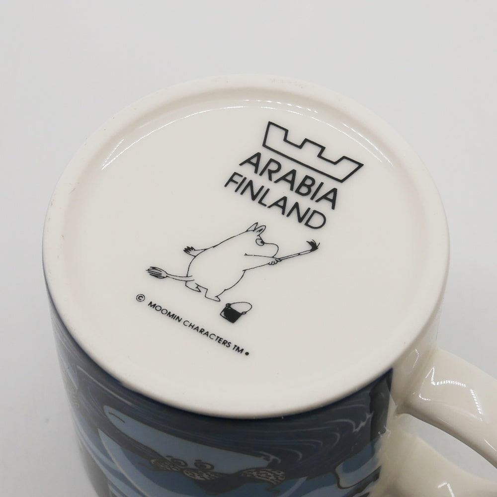 アラビア ARABIA ムーミンマグ MOOMIN スノーランタン 2007年 冬限定 フィンランド 北欧食器 箱付き ●