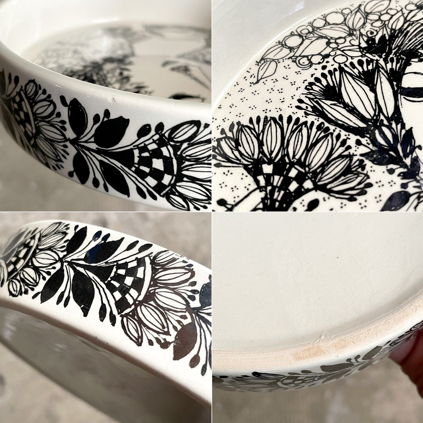 ニモール NYMOLLE リムボウル プレート トレイディッシュ Φ15.5cm ビョルン・ウィンブラッド Bjorn Wiinblad デンマーク 北欧雑貨 ビンテージ ■