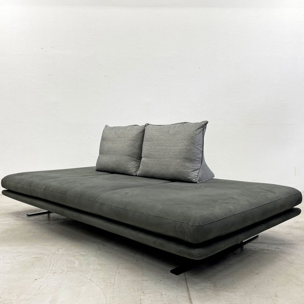 リーンロゼ ligne roset ロゼプラド ROSETPRADO 3シーターソファ 背クッション2個+別売り替えカバー2枚付き W240cm 定価約735,900円 〓