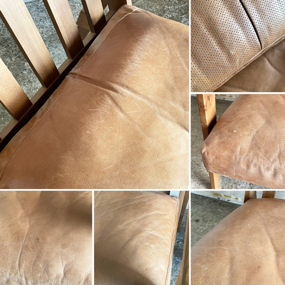 ドアーズリビングプロダクツ DOORS LIVING PRODUCTS ボシー ソファ BOTHY Sofa 1P オーク材 2020年 期間限定オーダー 本革 ブラウン アーバンリサーチ ■