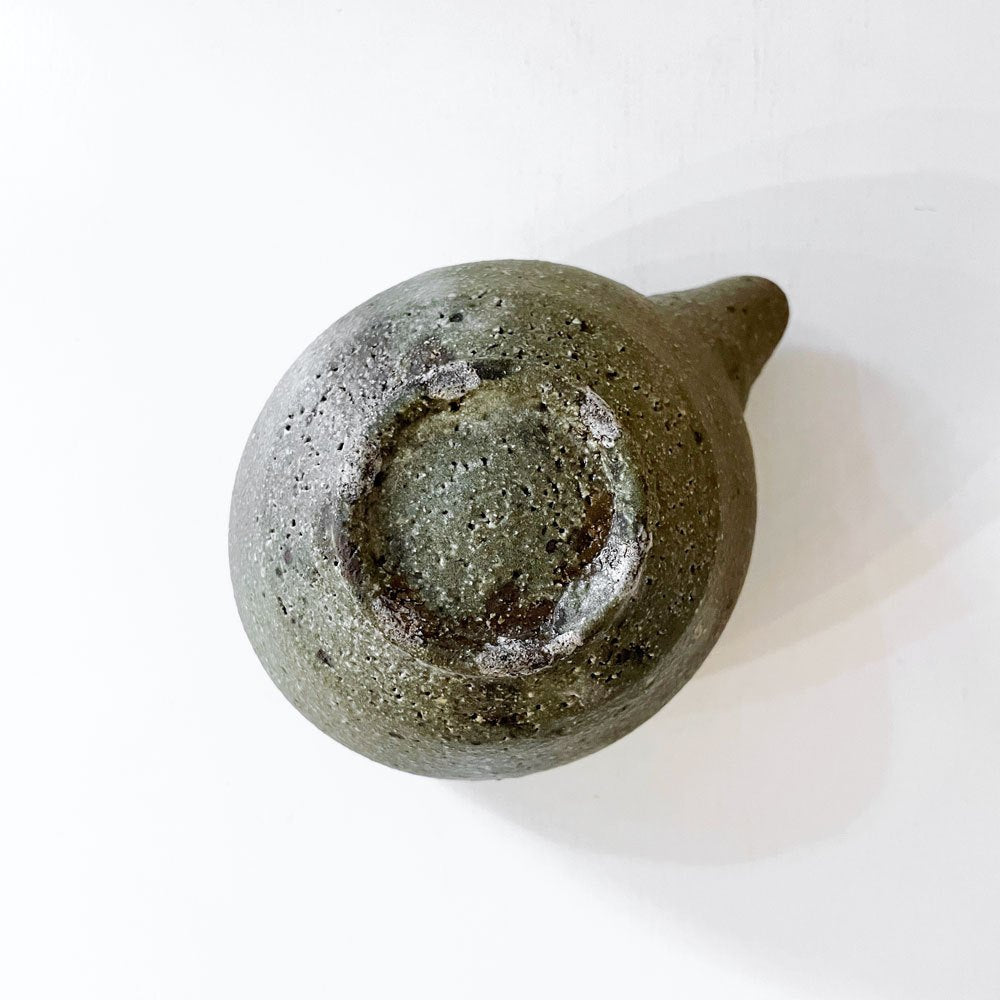 小野哲平 Teppei Ono 薪窯 櫛目片口 中 H7.5cm 現代作家 定価￥12,100- ◎