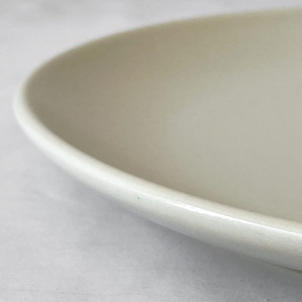 ヒースセラミックス HEATH CERAMICS ディナープレート ホワイト Φ27cm 陶器 アメリカ シンプルデザイン B ◇
