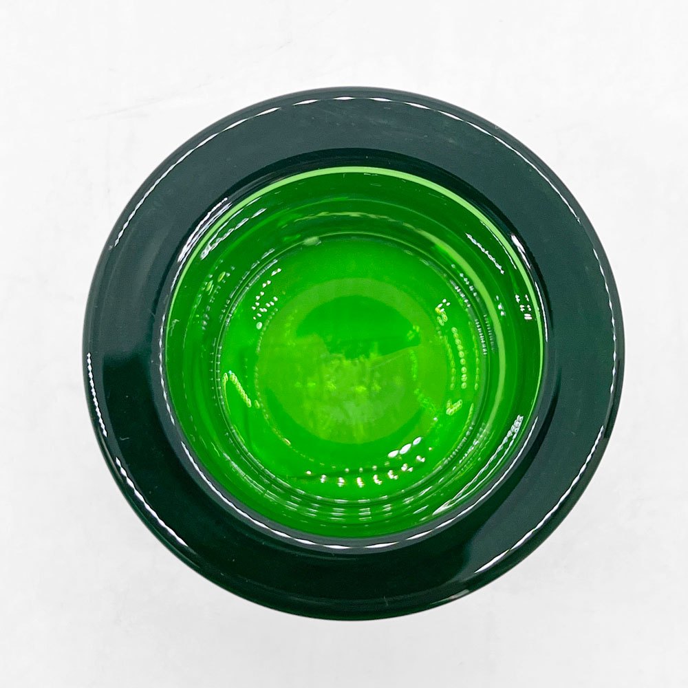 イッタラ iittala マリメッコ marimekko キビ kivi キャンドルホルダー グリーン 60mm フィンランド 北欧雑貨 ●