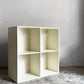 モンタナ MONTANA ベーシックシェルフ BASIC SHELF 1112 2列2段 オープンシェルフ W69.6×D30×H69.6cm ピーター・J・ラッセン Peter J. Lassenアイボリー オフホワイト デンマーク ■