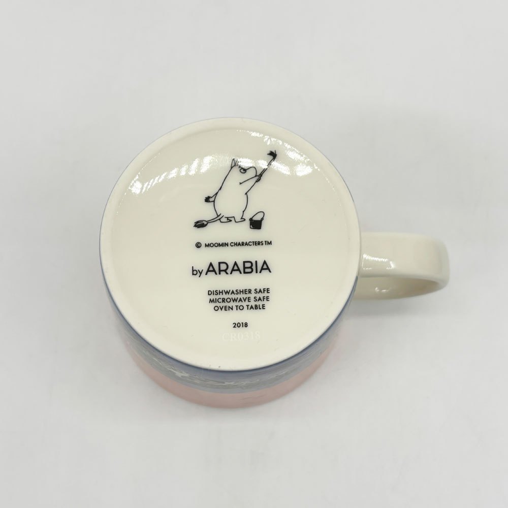 アラビア ARABIA ムーミンマグ MOOMIN ムーミンズデイ ムーミンの日 2018年 一日限定販売 フィンランド 北欧食器 箱付き ●