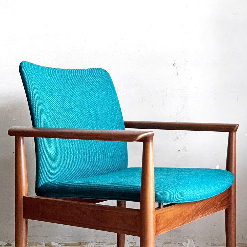 フランス＆サン France＆Son No.209 ディプロマットチェア Diplomat Chair ラウンジチェア チーク材 フィンユール Finn Juhl デンマーク 北欧ビンテージ ■