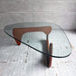 ヴィトラ vitra コーヒーテーブル Coffee Table イサムノグチ Isamu Noguchi ガラス天板 厚19mm ウォールナットフレーム ミッドセンチュリー 名作  参考定価￥514,800- ♪
