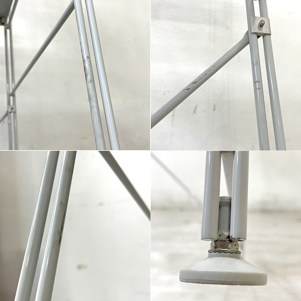 無印良品 MUJI スチールユニットシェルフ オープンシェルフ スチール棚 5段 W58 H175cm ●