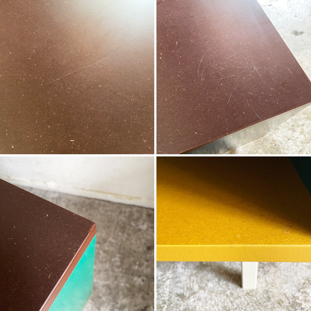 ヘイ HAY カラーキャビネット COLOUR CABINET FLOOR S マルチカラー H51cm ミュラー・ヴァン・セヴェレン Muller van Severen 北欧 デンマーク 定価¥176,000- ■