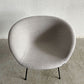 フリッツハンセン Fritz Hansen ポットチェア 3318 POT ラウンジチェア ファブリック クリスチャンハウン ベージュ ブラウンブロンズレッグ アルネ・ヤコブセン デンマーク 定価￥297,880- 展示品 〓