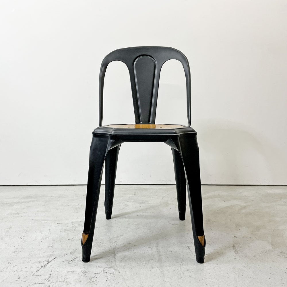 ノーザンオハイオインダストリアル Northern Ohio Industrial マルチプルズチェア Multipls Chair ダイニングチェア スタッキング ブラックスチール インダストリアルデザイン B ●