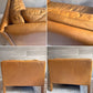 ハロ HALO レッジオ REGGIO 2P SOFA 2人掛けソファ レザー 牛本革 オールドサドルナッツカラー 英国家具 廃番 参考定価￥237,000- ♪