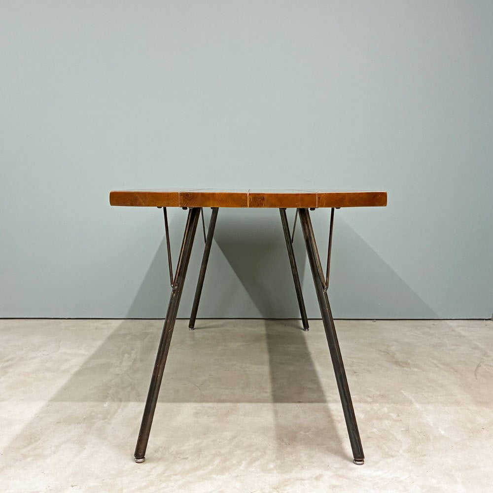 アクメファニチャー ACME Furniture グランビュー ダイニングテーブル GRANDVIEW DINING TABLE オーク無垢材 W150cm インダストリアルデザイン ◎