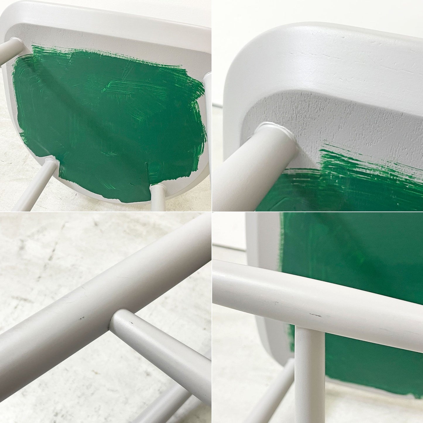 エフディービーモブラー FDB Mobler J46 ダイニングチェア スピンドルバック ウィンザーチェア ビーチ材 グレー ポール・M・ボルター Poul M. Volther 北欧 デンマーク 定価￥49,800- ●