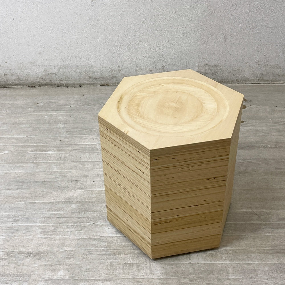 相合家具 SOGO ビー！Beeeee! 1 S スツール  ナチュラルデザイン 積層材 参考定価：10万円程度  ●