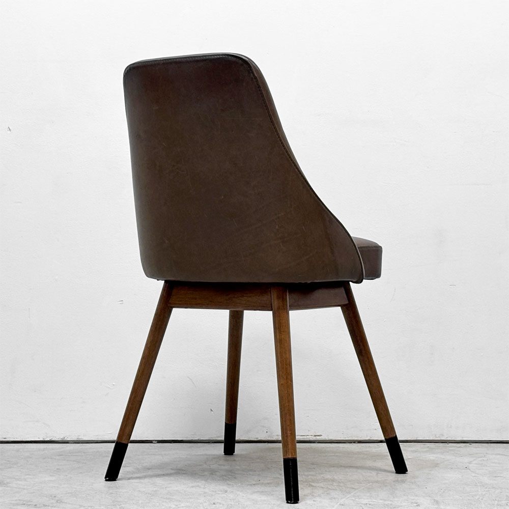 ジャーナルスタンダードファニチャー journal standard Furniture j.s.F バワリー BOWERY ダイニングチェア レザー 定価￥40,700- ●