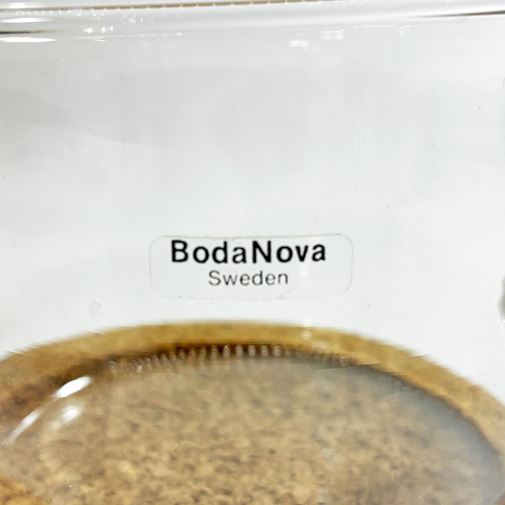 ボダノバ Boda Nova ガラスカップ ＋ コルクマット 耐熱ガラス シグネ・ペーション・メリン Signe Persson Melin 北欧食器 スウェーデン ★