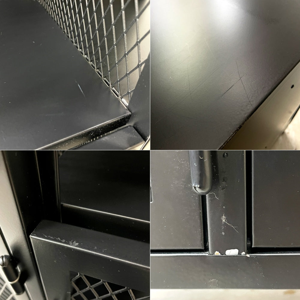 ジャーナルスタンダードファニチャー journal standard Furniture j.s.F メッシュロッカー 2列2段 ブラック キャビネット インダストリアルデザイン ●