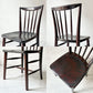 松本民芸家具 220F型 チェア Finnish style Chair ダイニングチェア ミズメザクラ材 民藝家具 和モダン 定価￥148,500- B ★