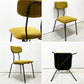 ジャーナルスタンダードファニチャー journal standard Furniture j.s.F ヘンリー HENRY ダイニングチェア サイドチェア コーデュロイ ファブリック アイアン 廃番 B ●