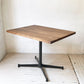 グリニッチ greeniche カフェテーブル Cafe Table 800×600×610 ウォールナット無垢材 Xレッグ ★