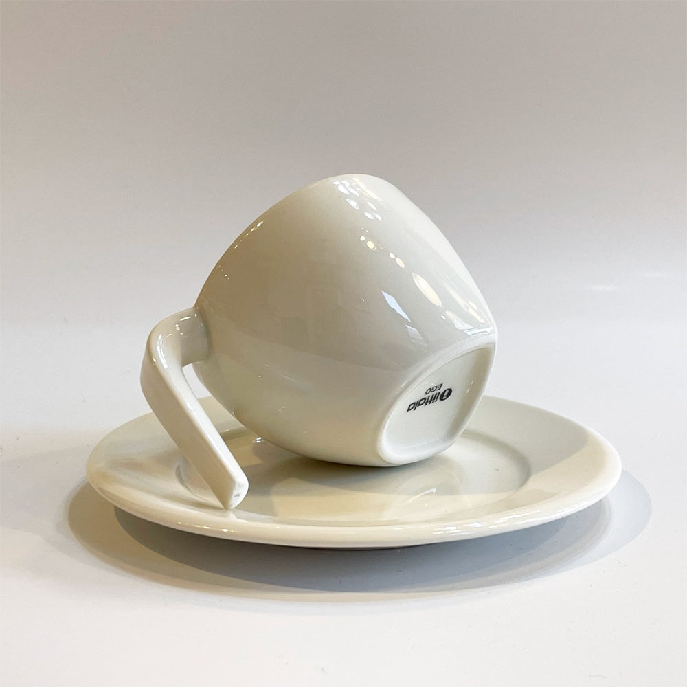 イッタラ iittala エゴ Ego コーヒー カップ ＆ ソーサー C&S ホワイト ステファン・リンドフォース 北欧食器 廃盤 A ★