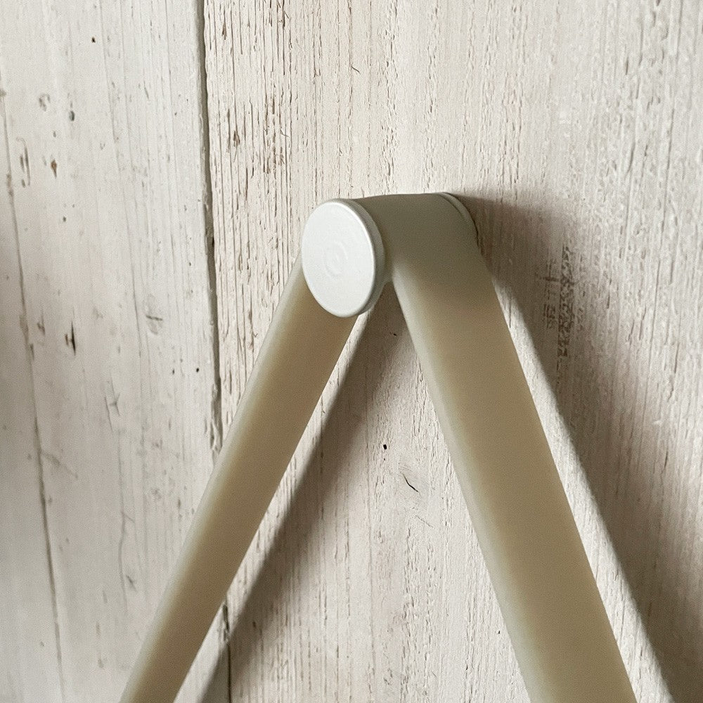ヘイ HAY ストラップミラー STRAP MIRROR NO 2 ウォールミラー ライトグレー Φ50 壁掛け鏡 北欧家具 定価￥55,000- ■