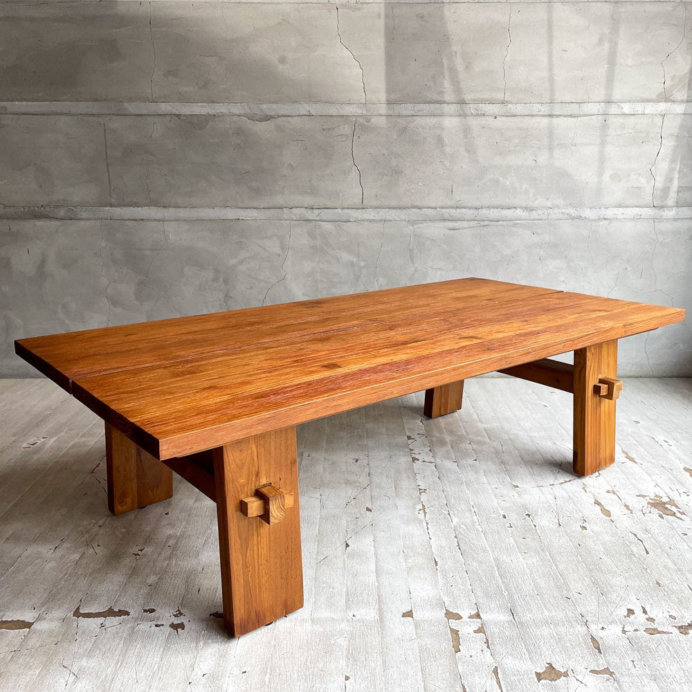 ジャーナルスタンダードファニチャー journal standard Furniture パンガ コーヒーテーブル PANGA COFFEE TABLE ローテーブル チーク古材 定価￥71,500- ♪