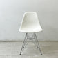 ハーマンミラー HermanMiller × ヴィトラ vitra Wネーム サイドシェルチェア ポリプロピレン エッフェルベース ホワイト C&Rイームズ 現状品 ●