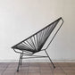 メトロクス METROCS アカプルコチェア Acapulco Chair ブラック アウトドアチェア PVCコード ブラックスチール ハンドメイド メキシコ 定価￥70,400- ◇