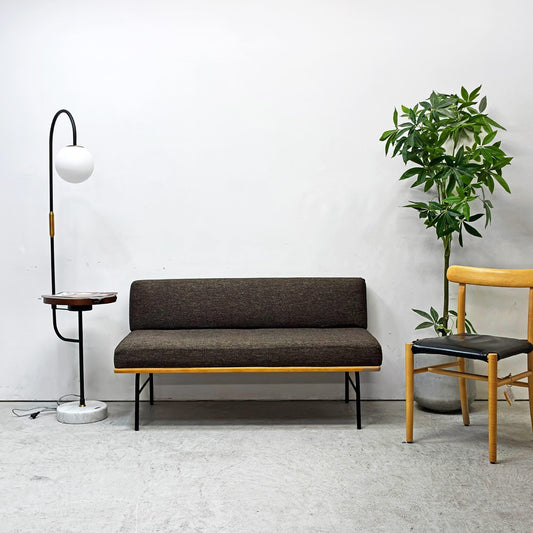 ウニコ unico ファニート ベンチ バックレスト FUNEAT bench backrest 鉄脚 オーク材 スチールレッグ カバーリング カフェスタイル 参考定価約￥65,780- ●
