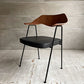 ケースファニチャー Case Furniture 675チェア ダイニングチェア アームチェア ウォールナット材 レザーシート ロビンデイ Robin Day ACTUS取扱 A ♪