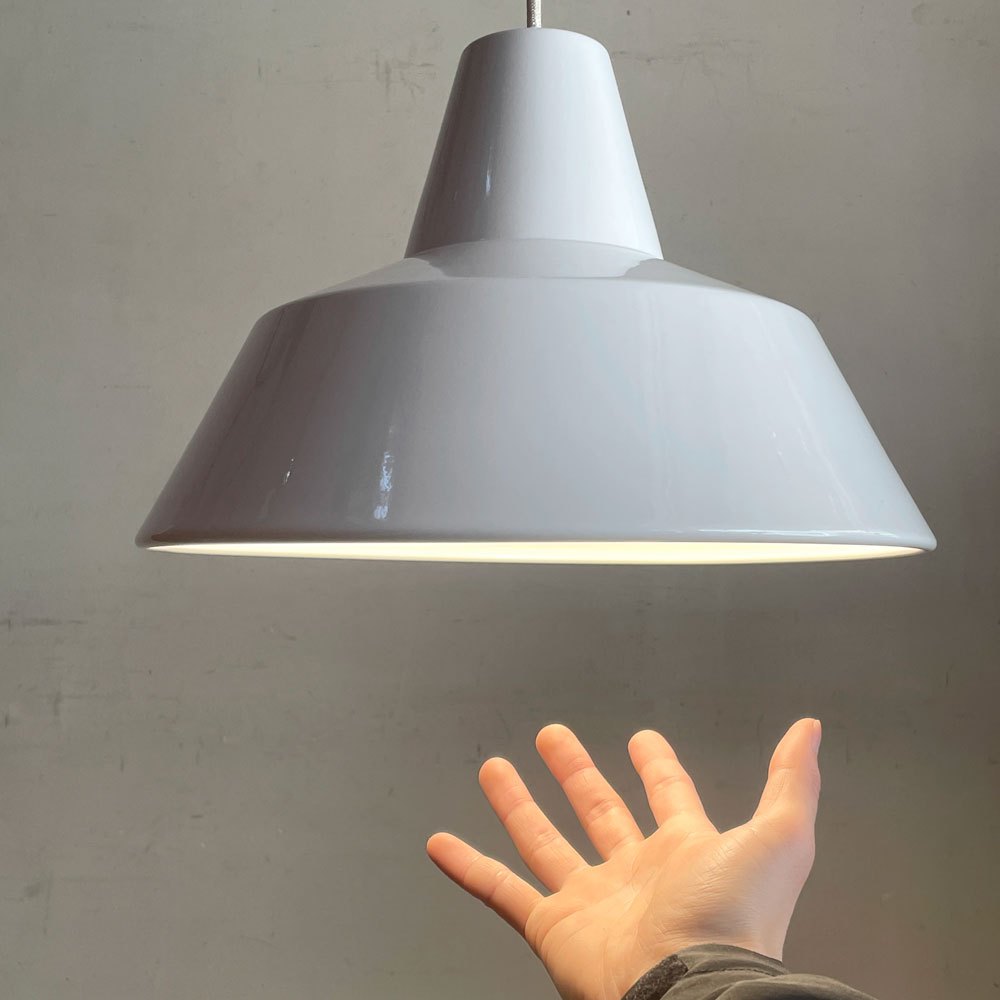 メイドバイハンド MADE BY HAND ワークショップランプ THE WORKSHOP LAMP Ø350 シーリングライト ペンダントライト ホワイト アルミ ヴェデル・マッドソン デンマーク 北欧照明 ■