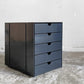 ユーエスエムハラー USM Haller モジュラーファニチャー Modular Furniture ハラーシステム イノス inos レターケース ５段 A ■