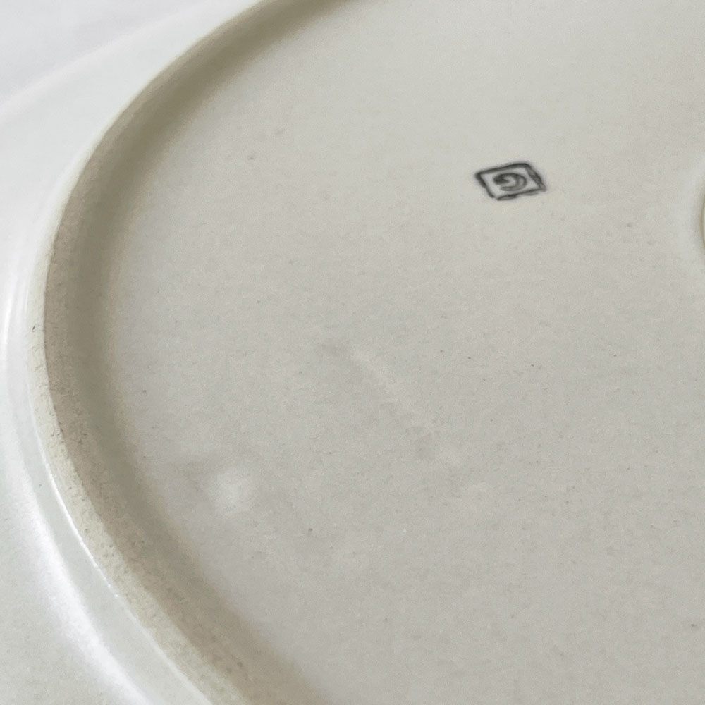 ヒースセラミックス HEATH CERAMICS ディナープレート ホワイト Φ27cm 陶器 アメリカ シンプルデザイン A ◇