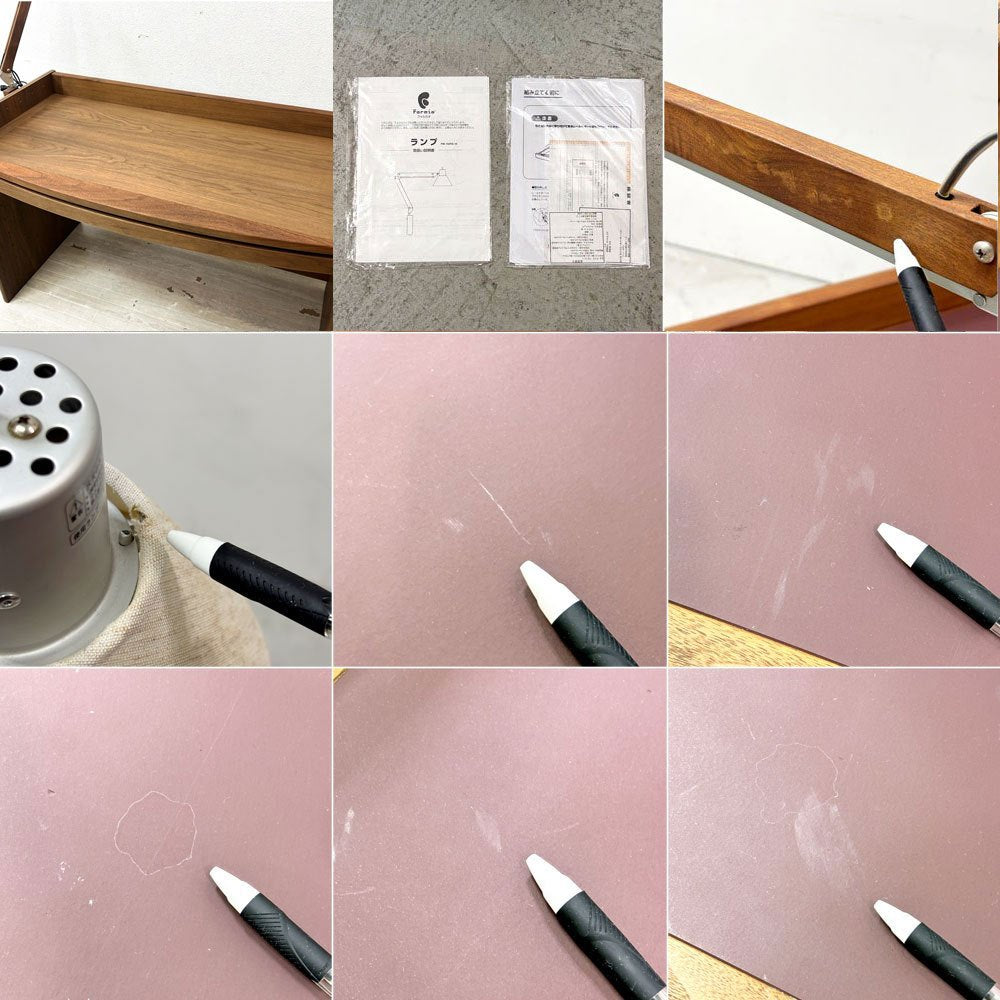 フォルミオプラス Formio+ KF-01 デスク 勉強机 KF-15 デスクライト ドロワー付き ウォールナット材 受注生産モデル 阿久津雄一 デンマーク ●