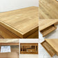 エスニクラフト Ethnicraft チーク バーガー コーヒーテーブル Teak Burger Coffee Table 2 drawers チーク無垢材 プッシュ・トゥ・オープンドロワー アジアンモダンデザイン ●