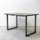 プレダクツ PREDUCTS フォレスト デスク Forest Desk W120cm ラバーウッド ダークブラウン スチールレッグ ラップトップトレイ×2枚付き ●