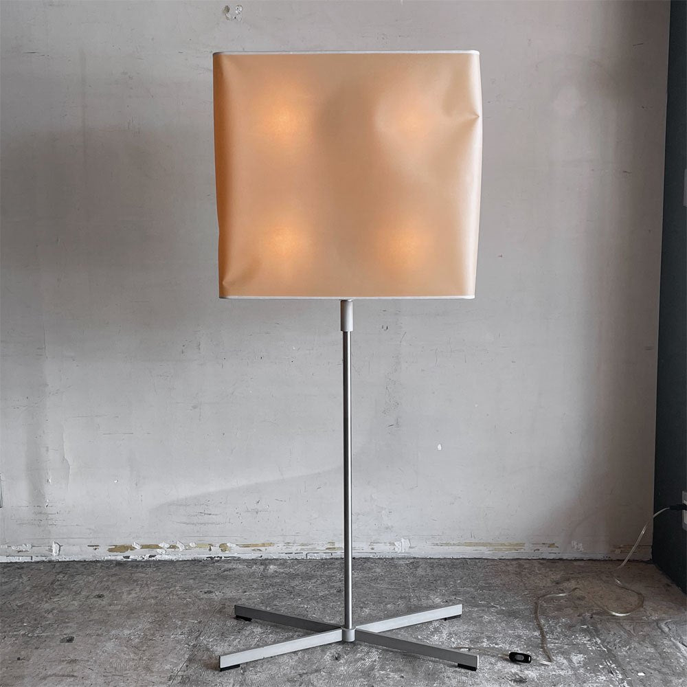 パルッコ Pallucco バンクランプ Bank Lamp フロアライト 4灯 ペーパー アルミ カルロ・タンボリーニ B ■