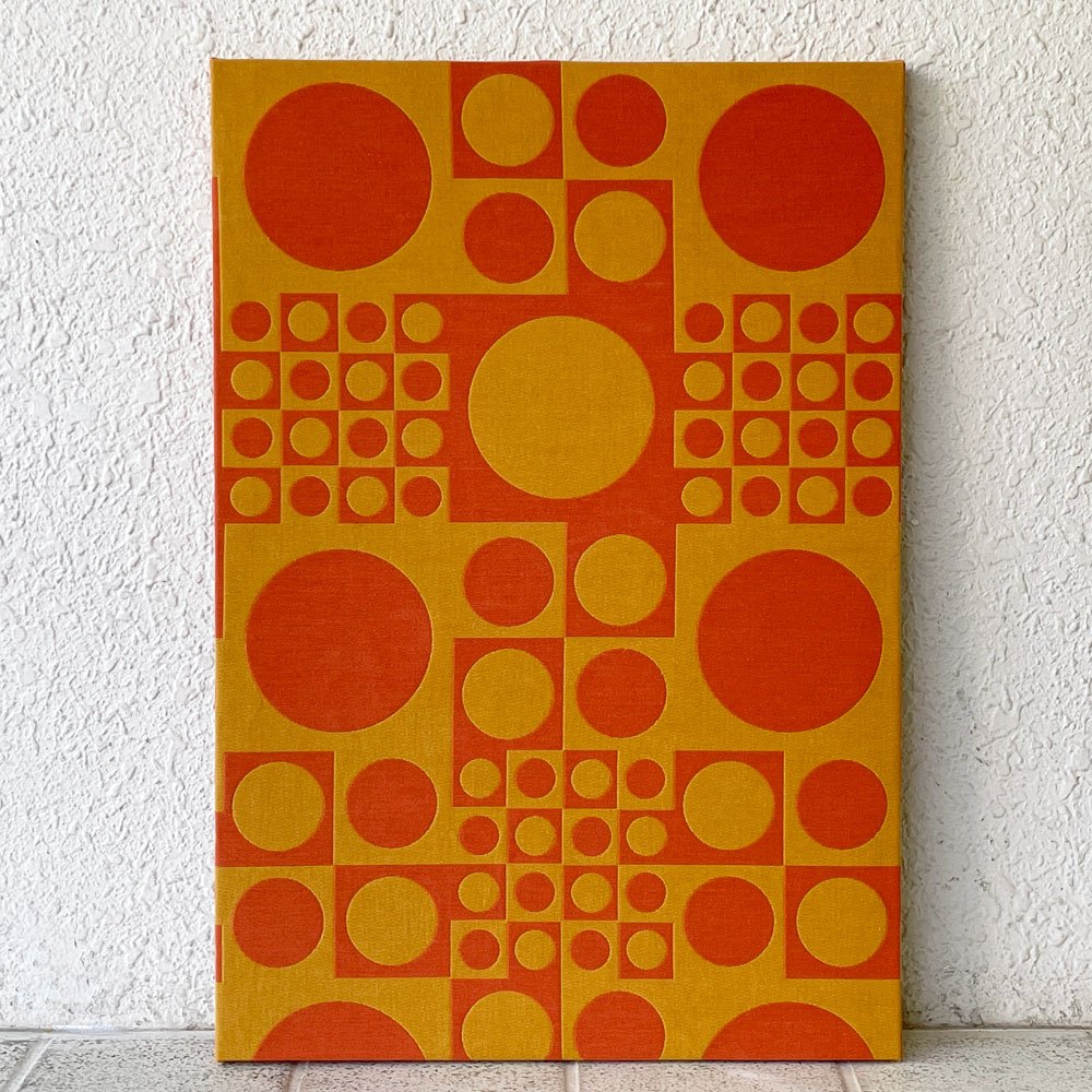マハラム maharam ジオメトリ Geometri ファブリックパネル 73x50.5cm ヴェルナー・パントン Verner Panton ◇