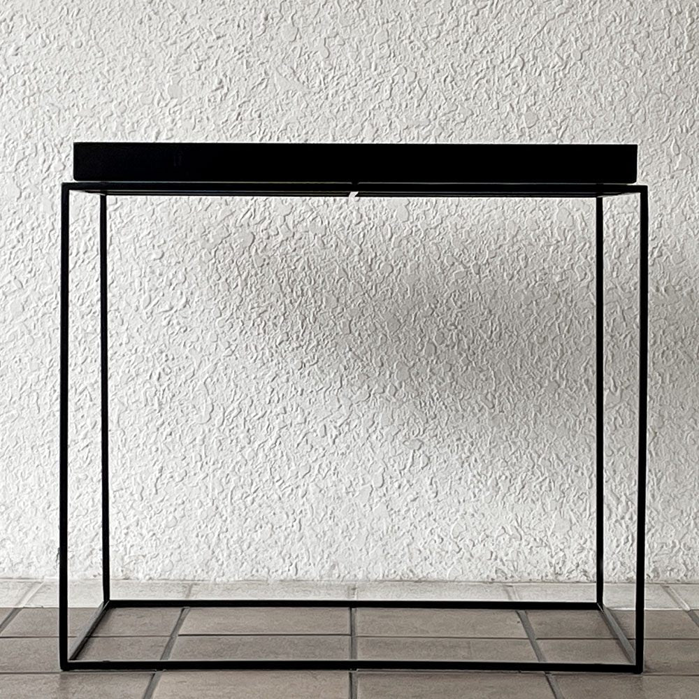 ヘイ HAY トレイテーブル TRAY TABLE L サイドテーブル ナイトテーブル ブラック モダンデザイン 北欧家具 デンマーク 定価￥49,500- ◇