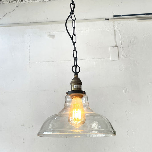アクメファニチャー ACME Furniture ペンダントランプ PENDANT LAMP ACDL-519 ガラスシェード×真鍮 インダストリアル モダン 美品 ★